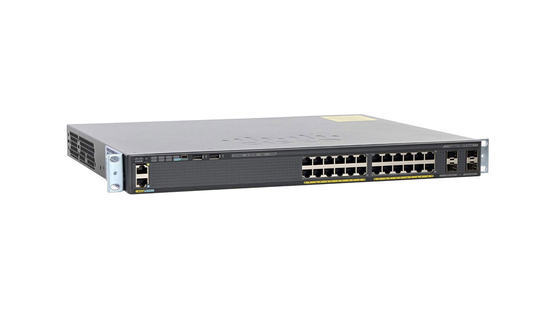 Netzwerk Switch Pro 24 Port Gigabit PoE (Cisco Catalyst 2960X-24PS-L)