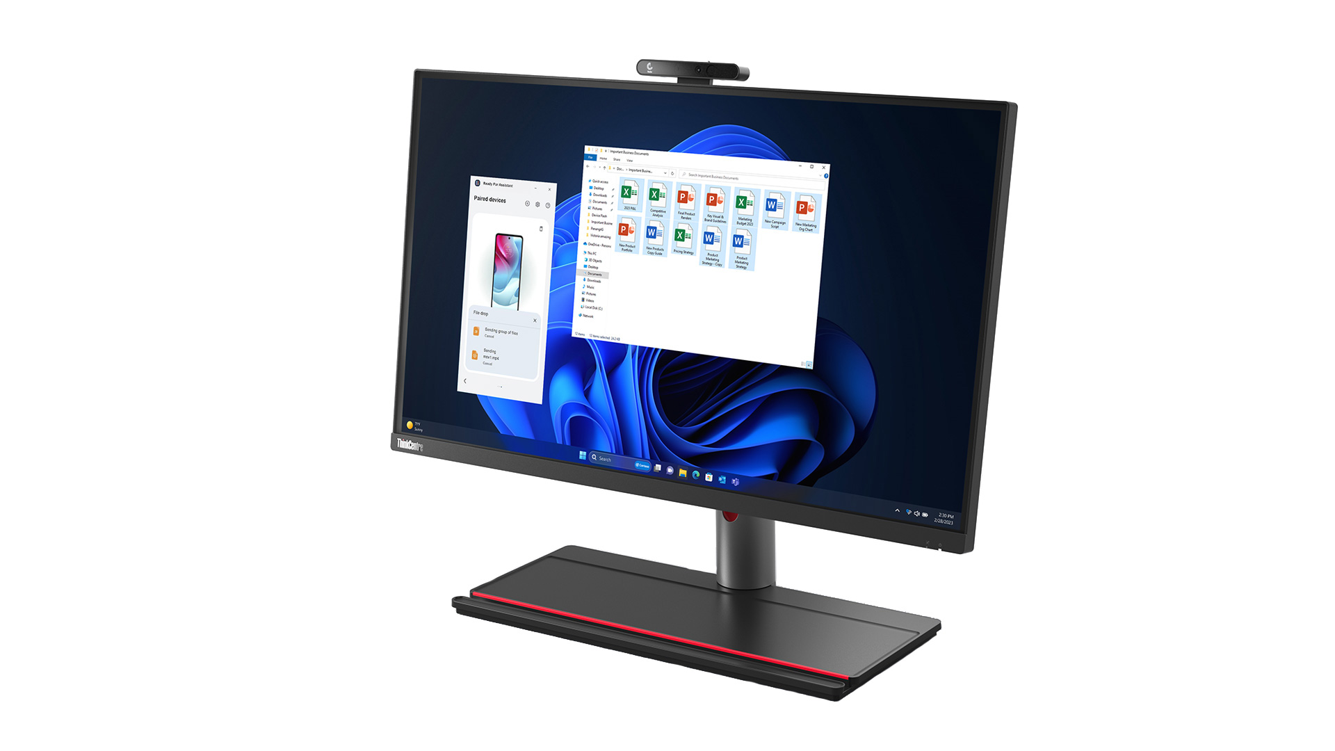 All-In-One-PC 23″ Multitouch (Lenovo ThinkCentre M90a Gen3)